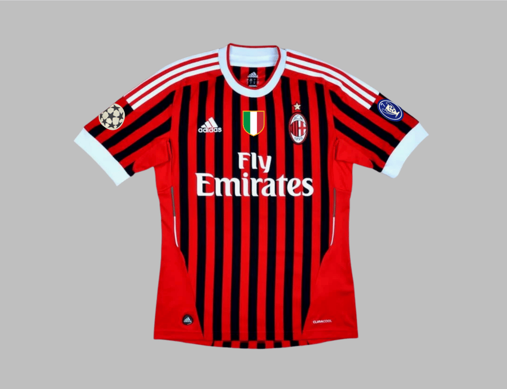 Damen T.SILVA Milan 2011/12 Heimtrikot