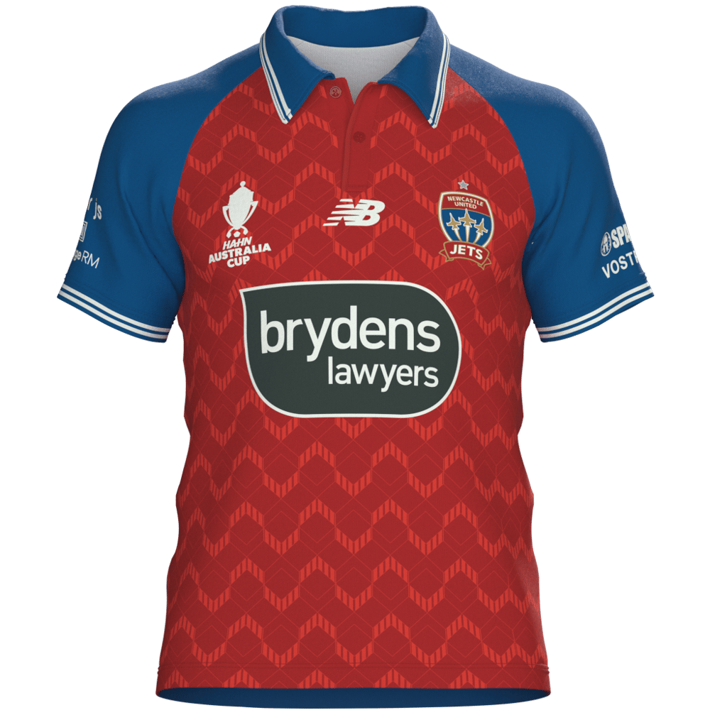 Herren Newcastle Jets 2025/26 Heimtrikot