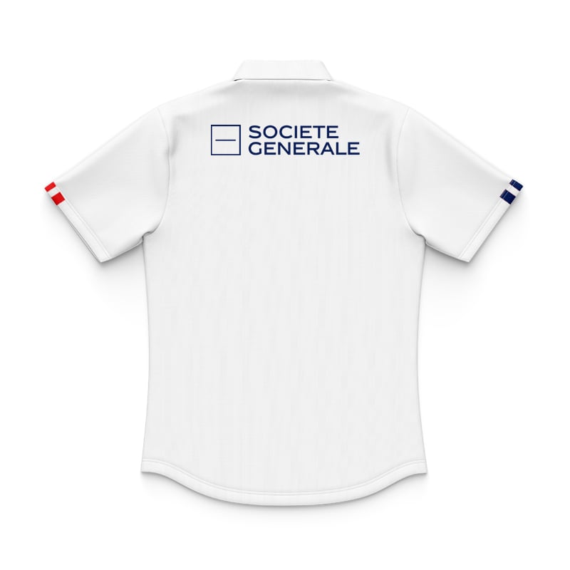 Kid's France Rugby 2024/25 Away Polo Shirt