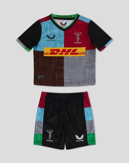 Kid's Harlequins Rugby 2024/25 Home Kit