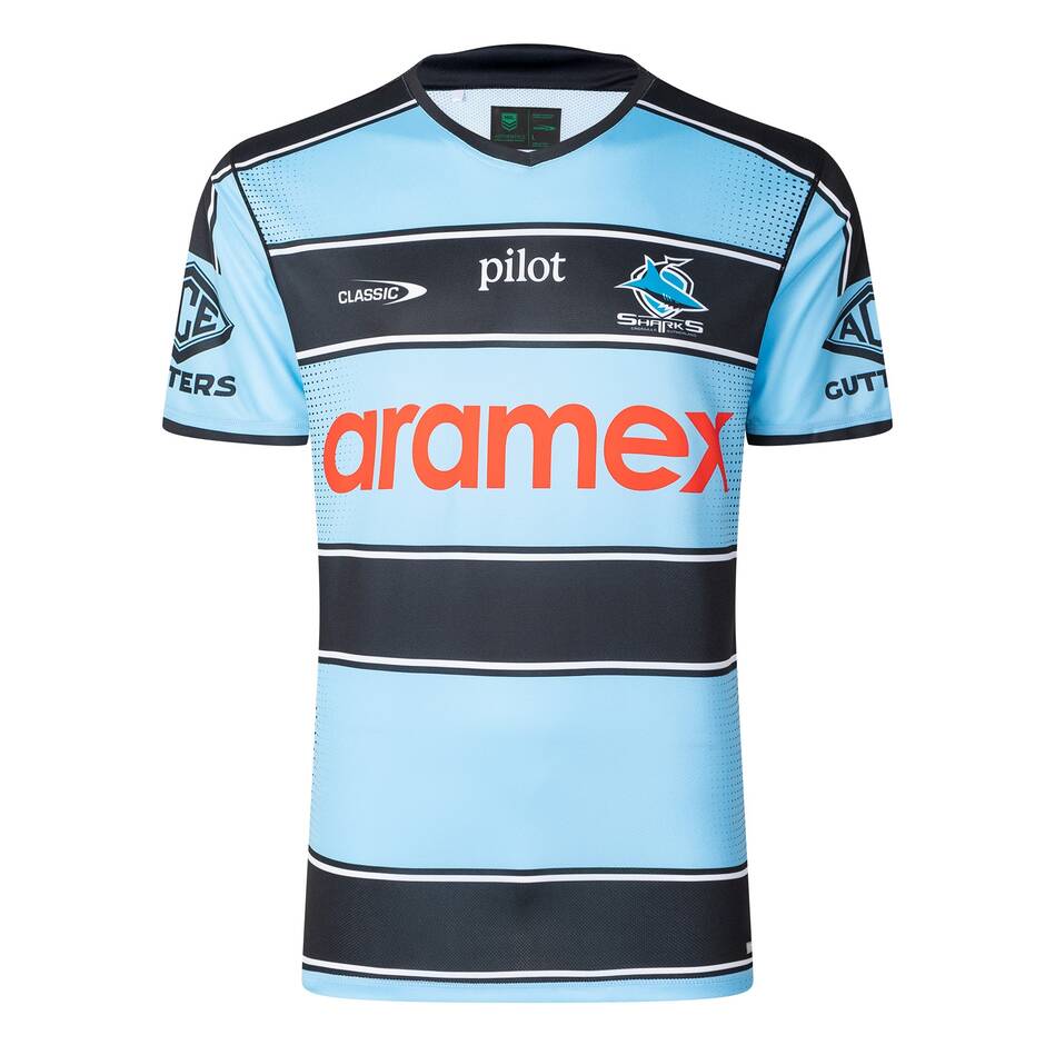 Men's Cronulla-Sutherland Sharks 2025 Third Warm Up Shirt