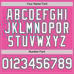 Baseball Authentic Pink Jersey Green Custom Sleeveless White-Kelly