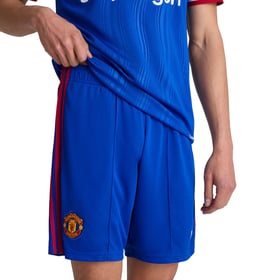 Short Extérieur Manchester United 2026/27 Bleu Homme