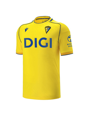 Herren Cádiz CF 2025/26 Heimtrikot mit Sponsor