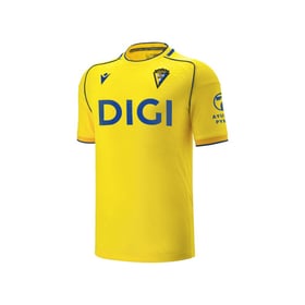 Herren Cádiz CF 2025/26 Heimtrikot mit Sponsor