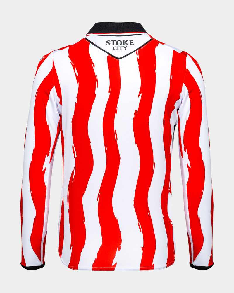 Kid's Stoke City 2024/25 Home Long Sleeve Shirt