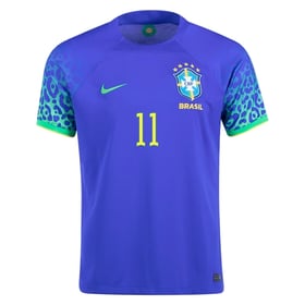 Philippe Coutinho #11 Brasilien Auswärtstrikot Weltmeisterschaft 2022