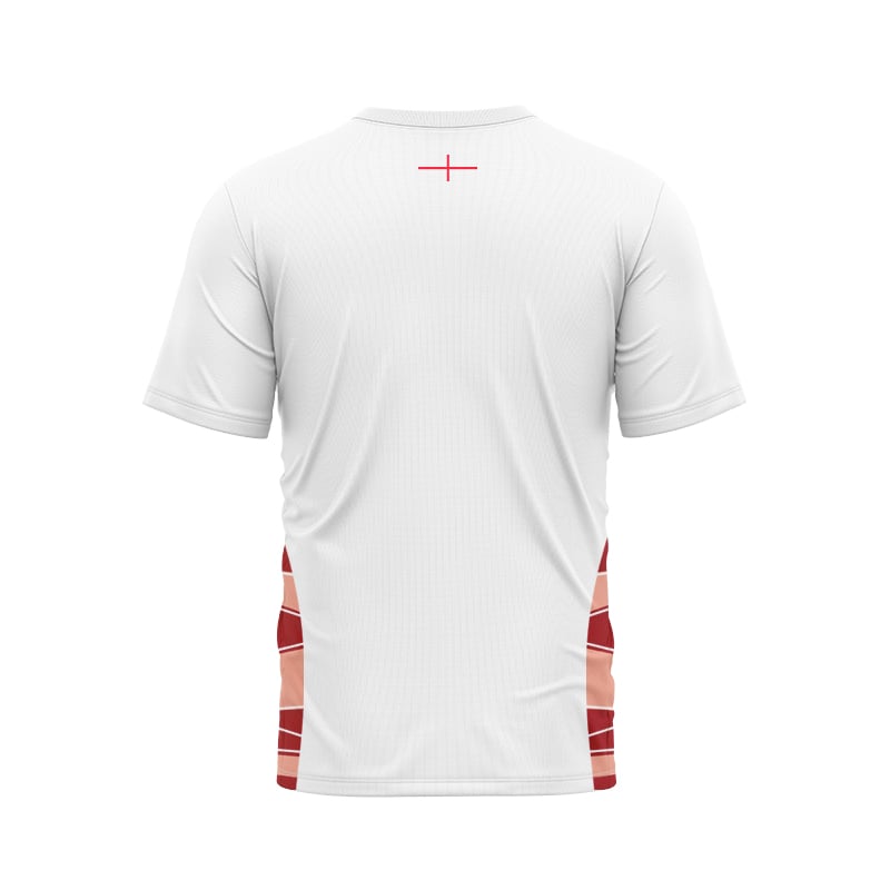 Men's England Rugby 2024/25 Third Warm Up Shirt - White