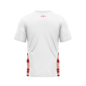 Men's England Rugby 2024/25 Third Warm Up Shirt - White