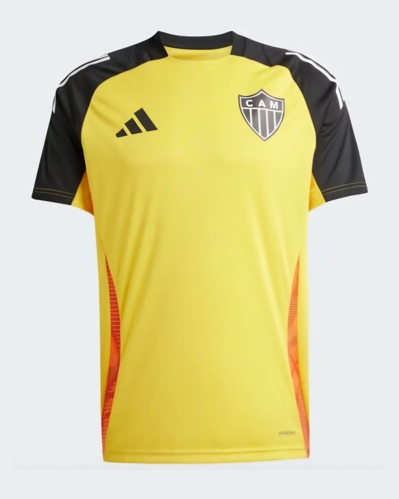 Herren Atlético Mineiro 2025 Dritt Authentisches Trainingsshirt - Gelb