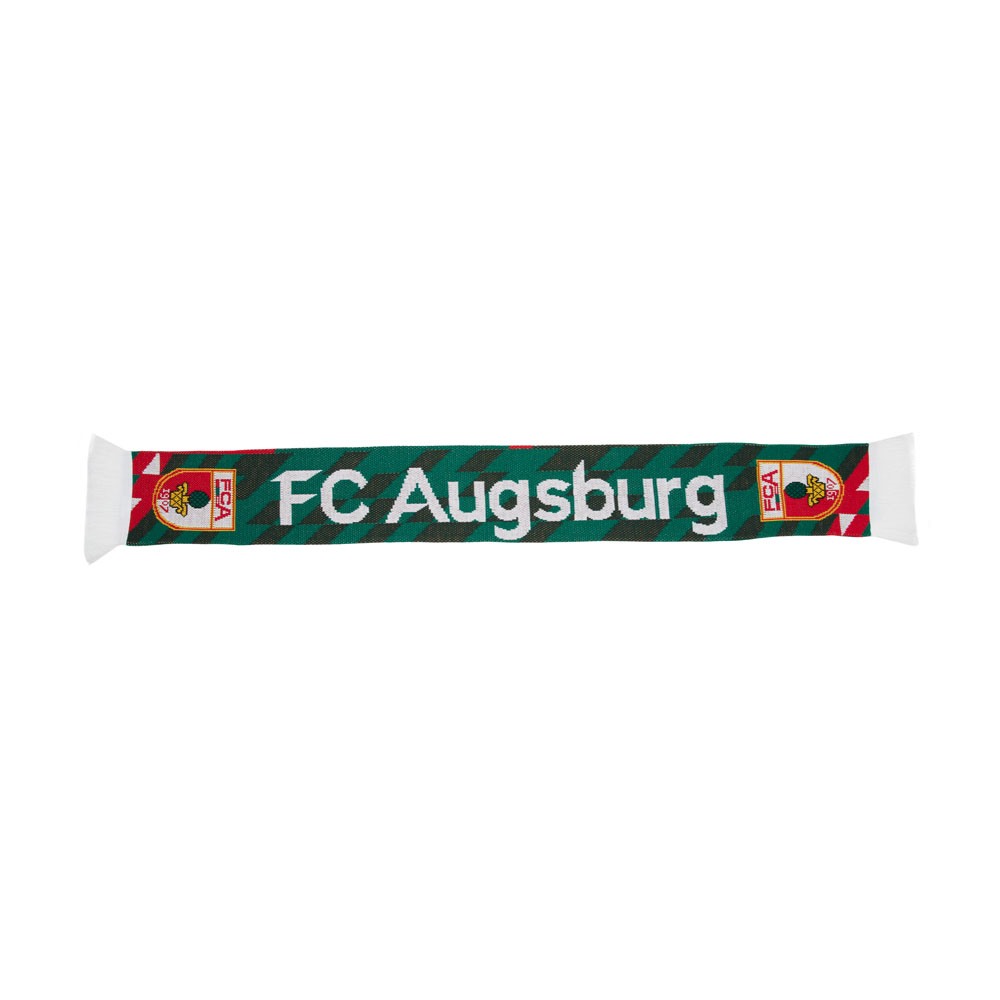 FC Augsburg Scarf - Red/Green/White