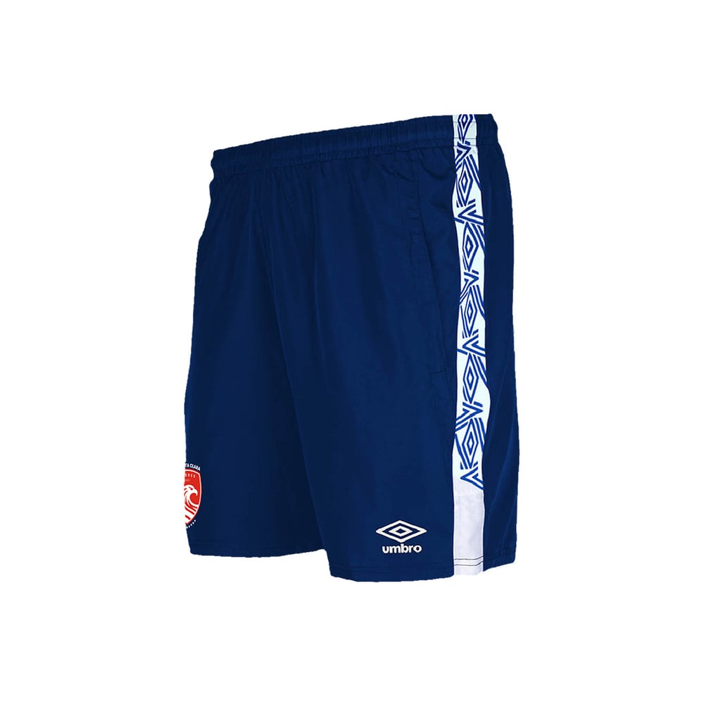Kinder Santa Clara 2024/25 Drittes Shorts - Blau