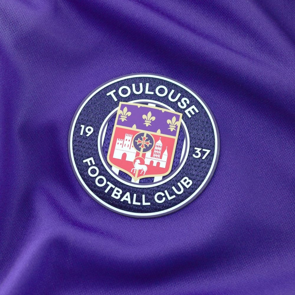 Damen Toulouse FC 2025/26 Heimtrikot mit Sponsor