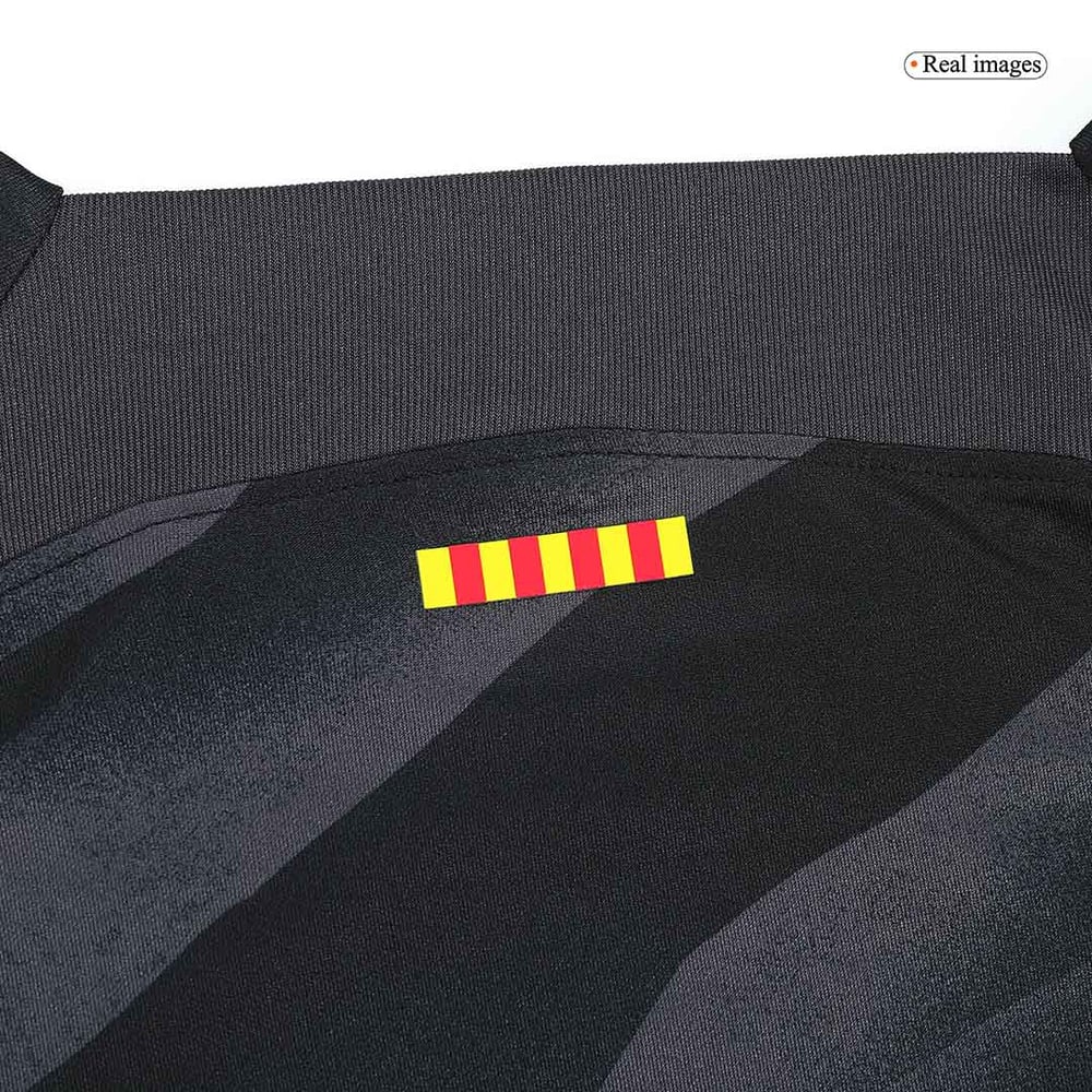 Barcelona Torwart Schwarzes Trikot 23/24