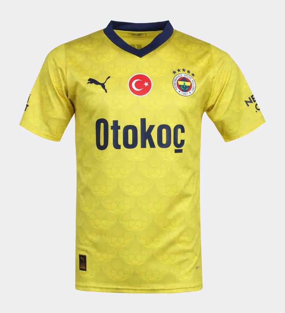 Kinder Fenerbahce 2023/24 Auswärtstrikot