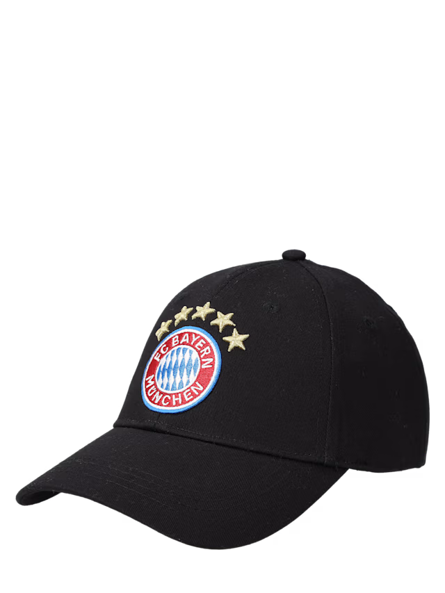 Bayern München Logo Kappe - Schwarz B