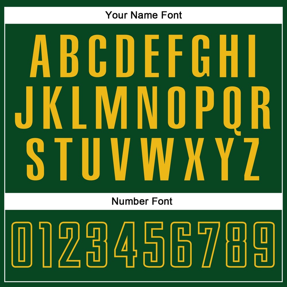 Green-Gold Split Soccer White Sublimation Uniform Fashion Jersey Custom