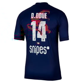 Maillot Domicile Nouvel An Lunaire 2025/26 PSG D.Doué #14 Enfant