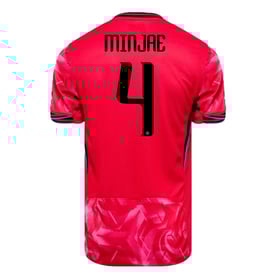 MINJAE #4 Südkorea Heimtrikot 2024