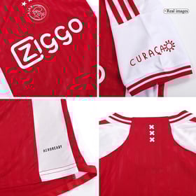 Kinder AJAX Heimtrikot+Kurze Hosen 23/24