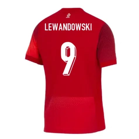Kinder LEWANDOWSKI Polen 2024/25 Auswärtstrikot