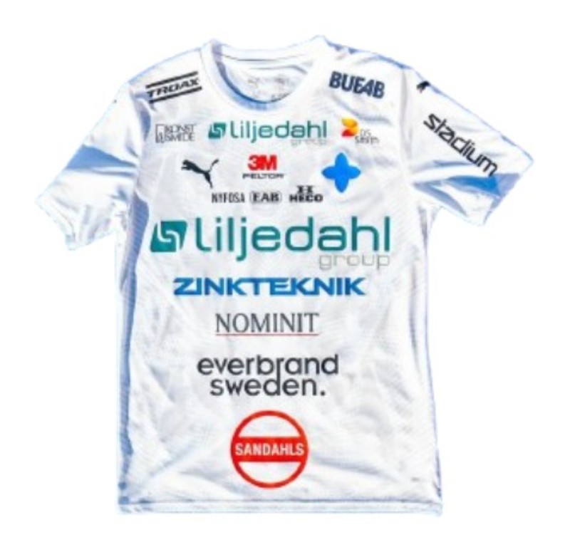 Men's IFK Värnamo 2025 Home Authentic Shirt