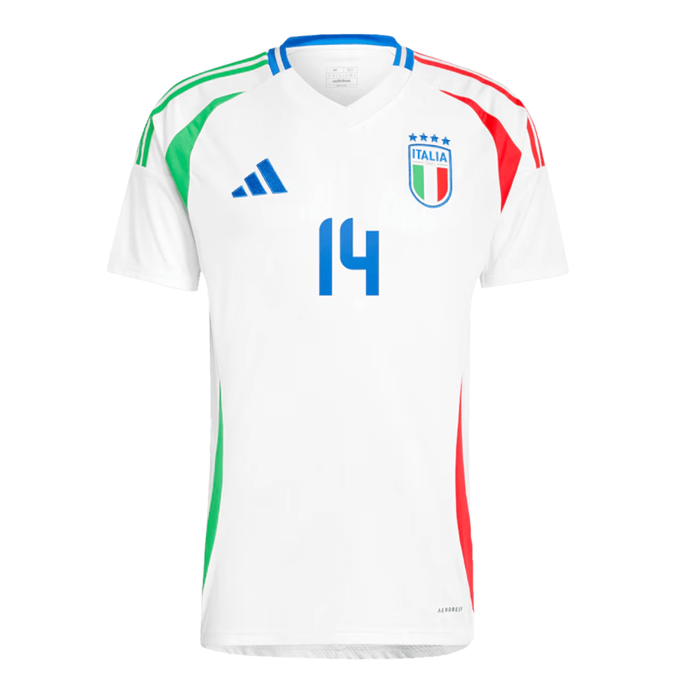 Federico Chiesa #14 Italien Auswärtstrikot EURO 2024