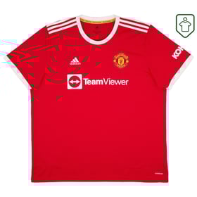 Herren Manchester United 2021/22 Heim Retro Shirt B. Fernandes #18