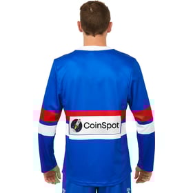 Men's Western Bulldogs 2024 Home Long Sleeve Guernsey