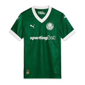 Kinder Palmeiras 2025 Heim Authentisches Trikot