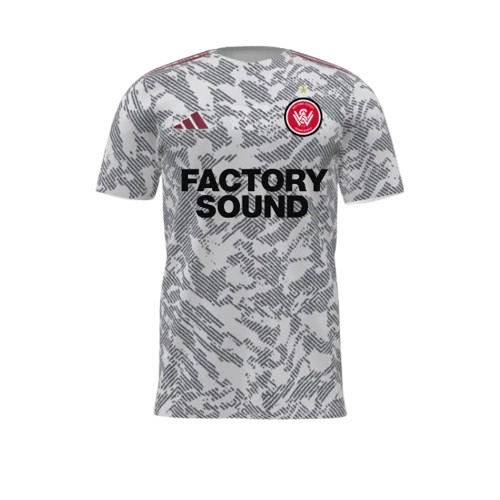 Barn Western Sydney Wanderers 2025/26 Tredje Uppvärmningströja