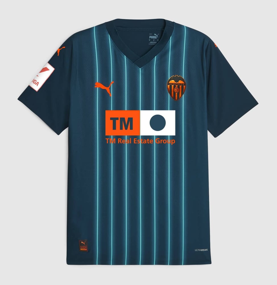 Kid's Valencia CF 2023/24 Away Shirt