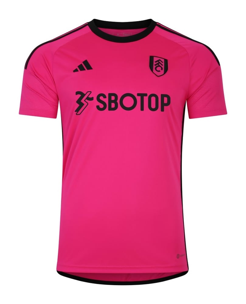 Kinder Fulham 2023/24 Ausw채rtstrikot