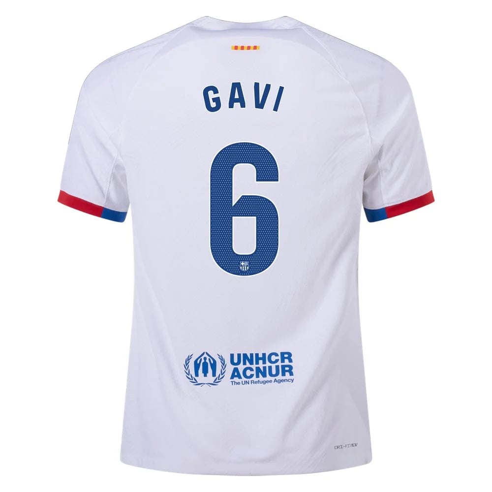 Barcelona #6 Gavi Auswärtstrikot 23/24
