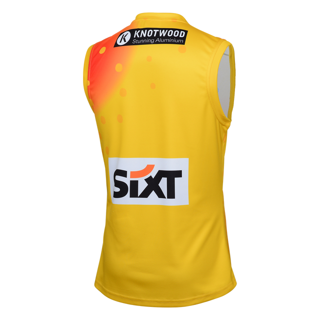 Women's Gold Coast Suns 2024 Third Authentic Training Guernsey - Yellow