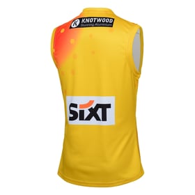 Women's Gold Coast Suns 2024 Third Authentic Training Guernsey - Yellow