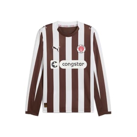 Damen FC St. Pauli 2025/26 Heimtrikot mit langen Ärmeln