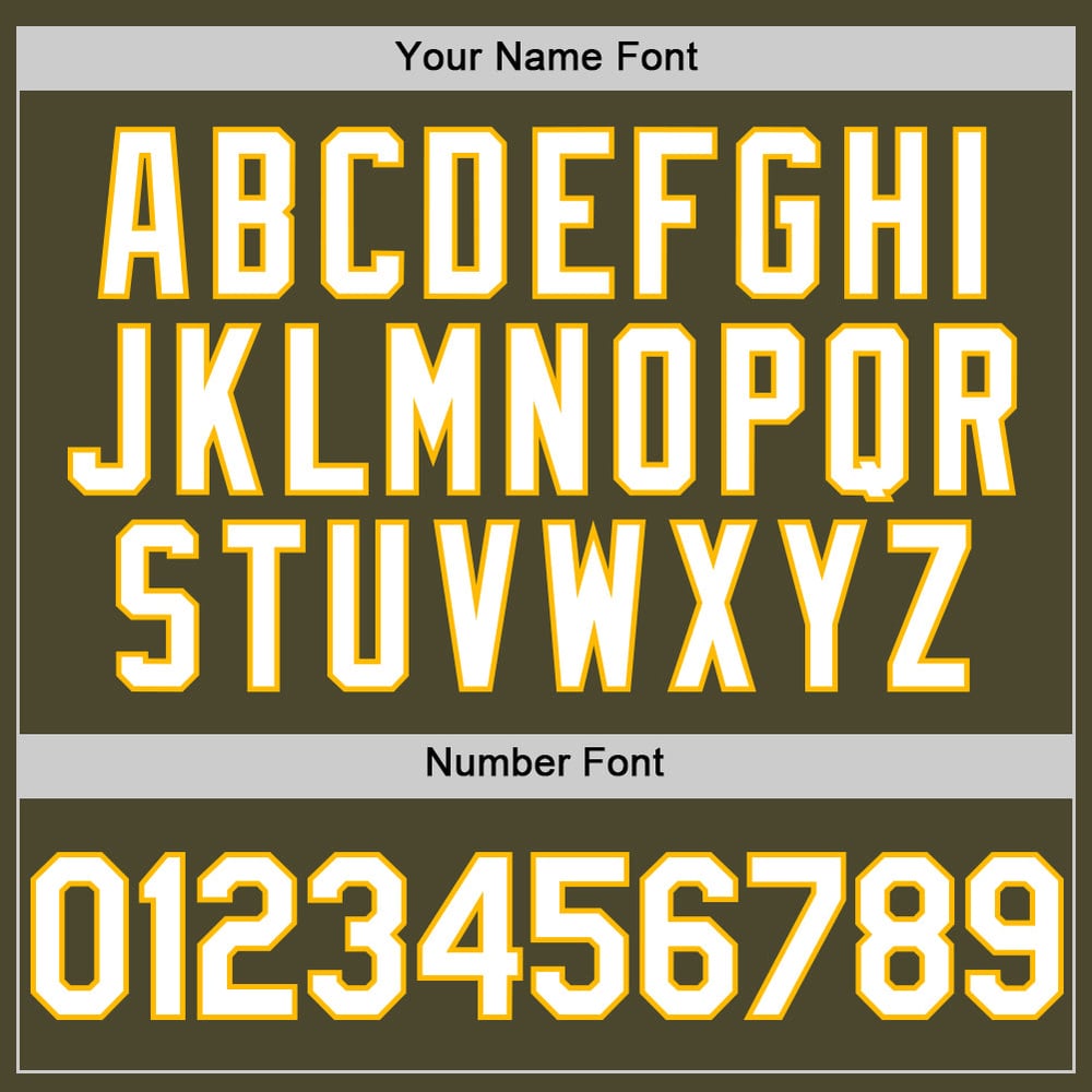 Custom Baseball Salute Jersey Service Sleeveless Olive Authentic White-Gold To