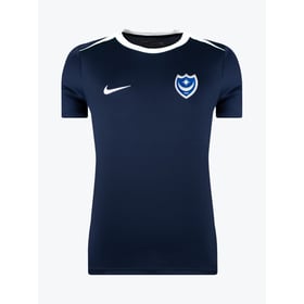 Damen Portsmouth 2024/25 Dritt Authentisches Acadpro Trainingsshirt - Weiß