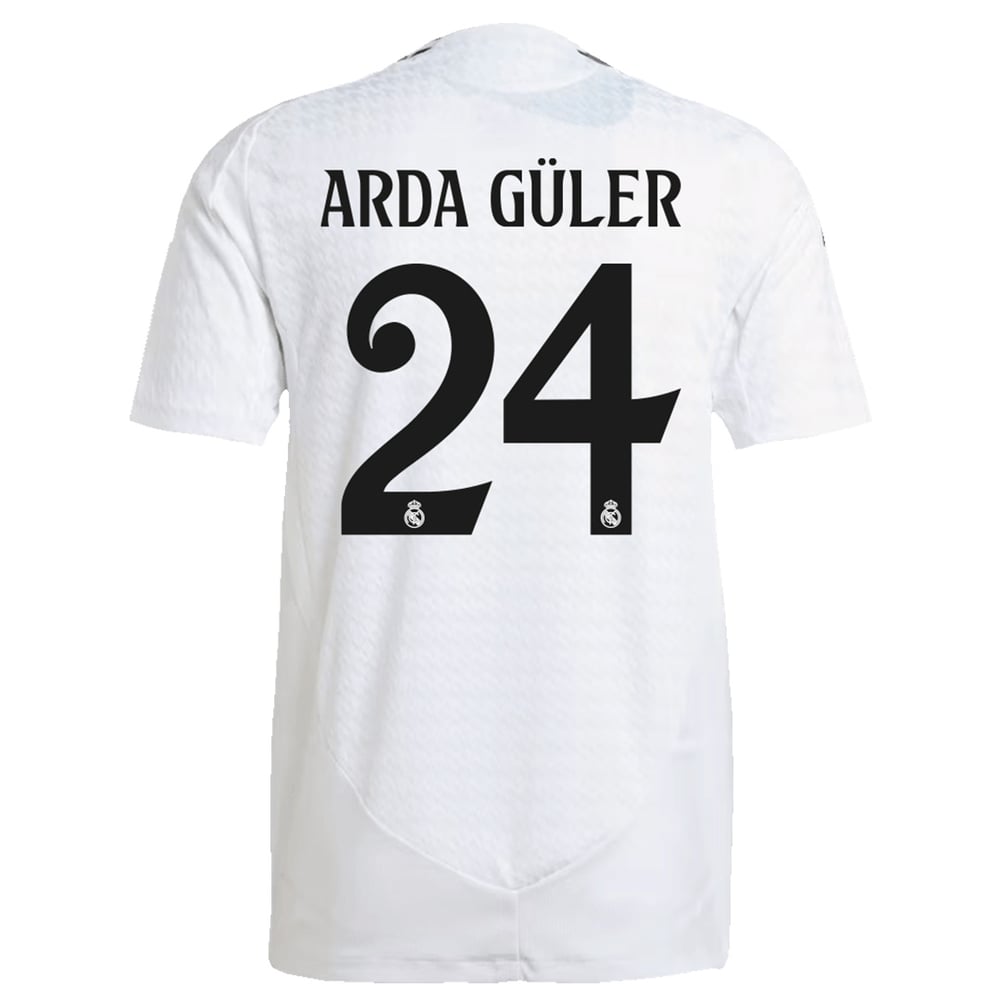 ARDA GÜLER #24 Real Madrid Heimtrikot Spielerversion 2024/25