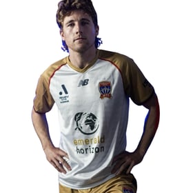 Barn Newcastle Jets 2025/26 Borta Tröja