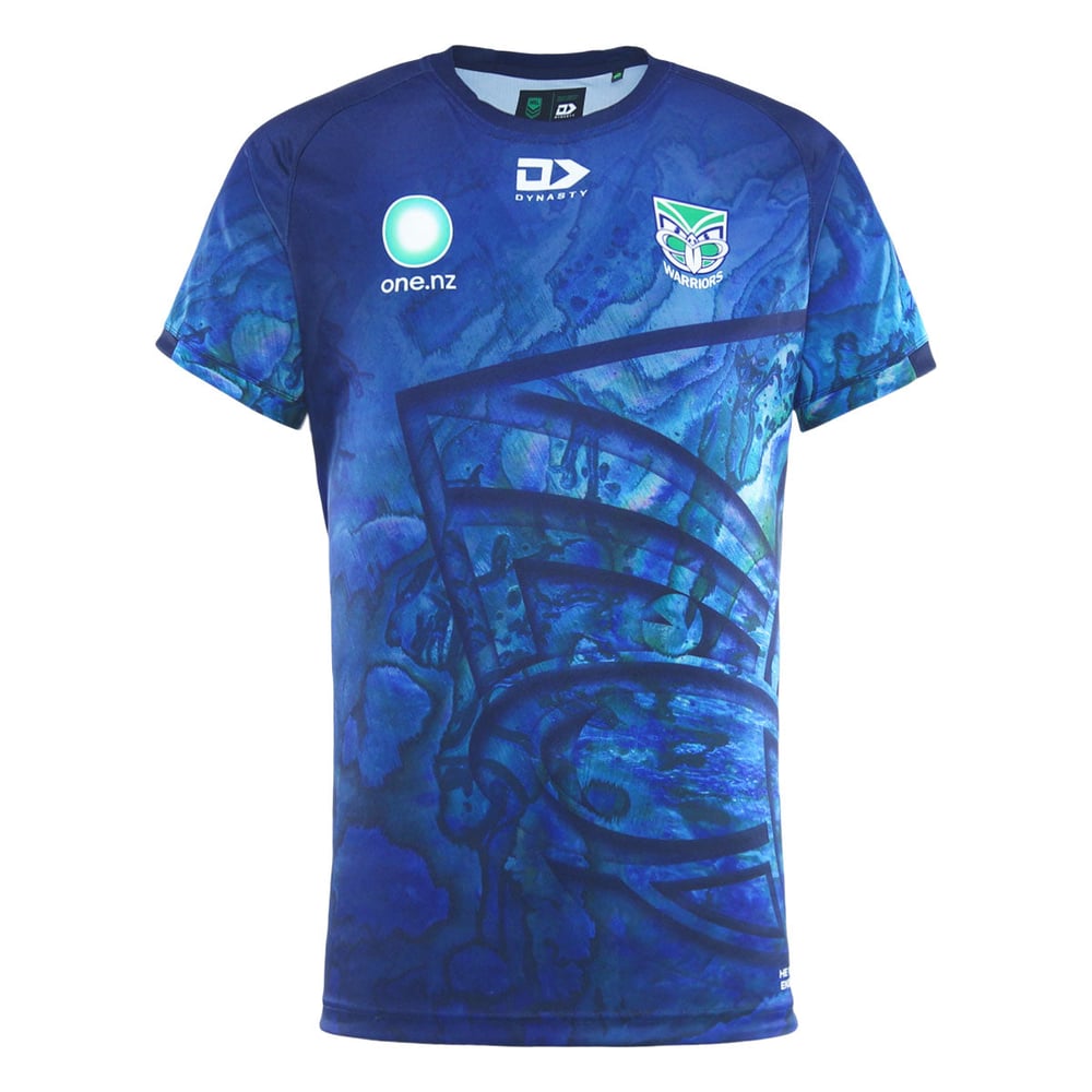Men's New Zealand Warriors 2025 Third Warm Up Shirt