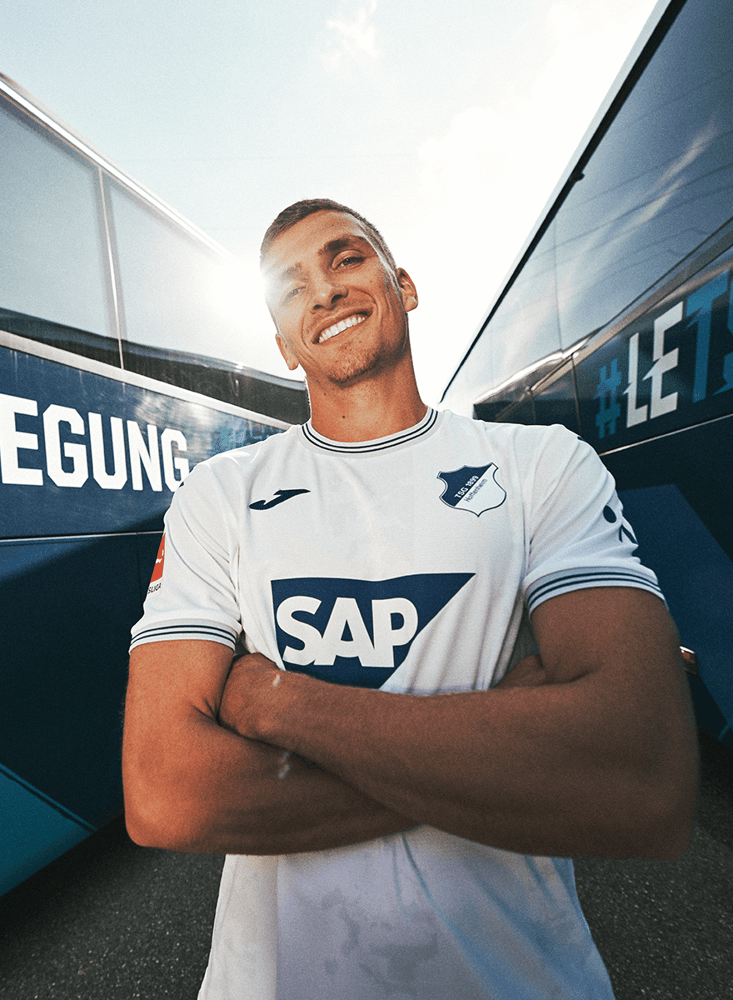 Herren TSG Hoffenheim 2023/24 Auswärtstrikot