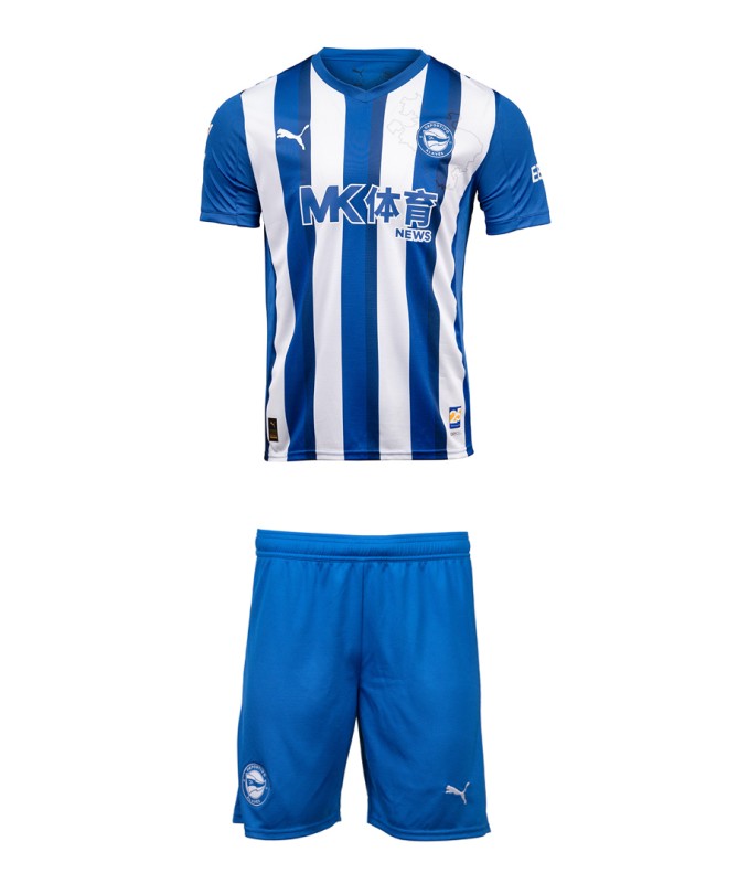 Kinder Deportivo Alavés 2025/26 Heim-Kit