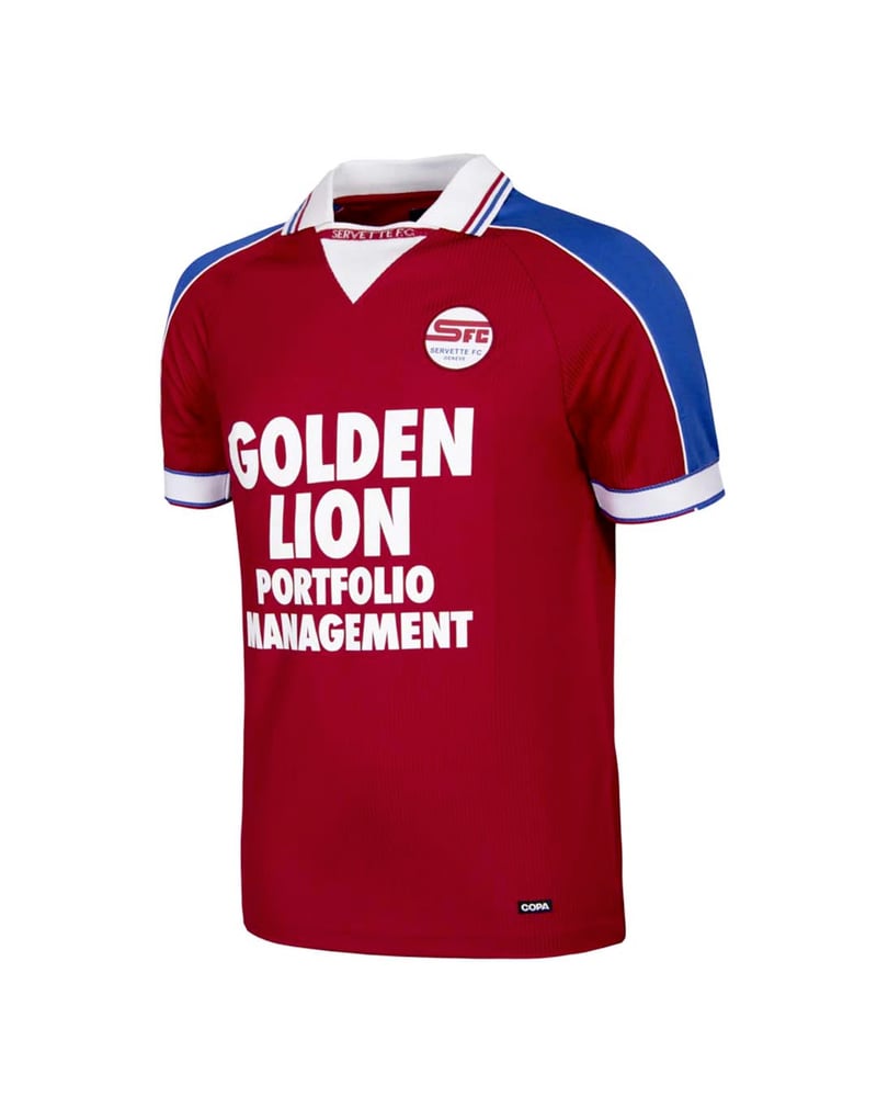 Maillot Retro Golden Lion Servette FC 98/99 Homme