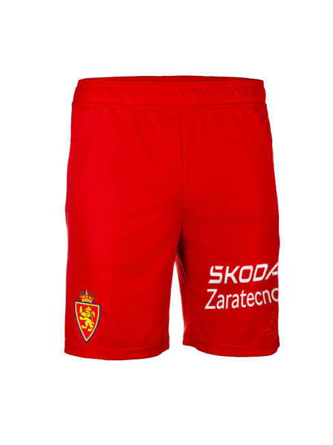 Damen Real Zaragoza 2025/26 Auswärtsshorts - Rot