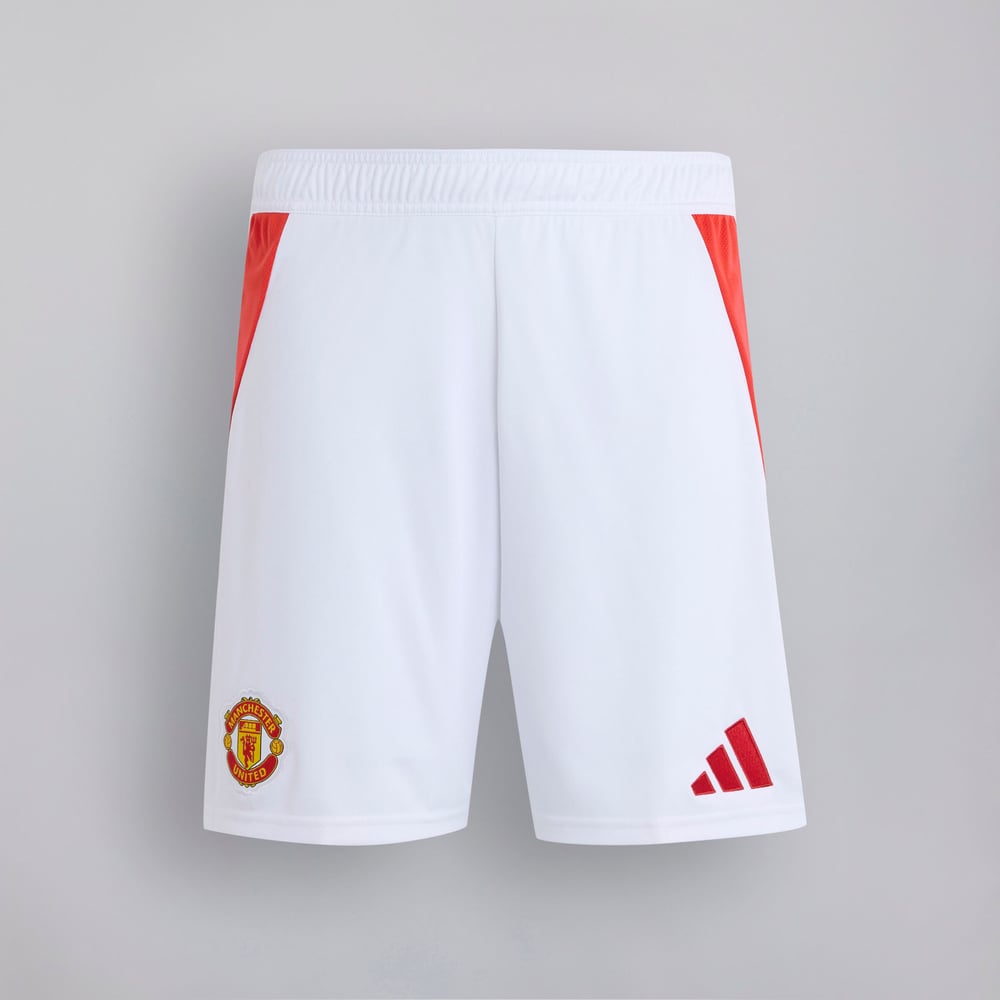 Women's Manchester United 2024/25 Home Shorts - White