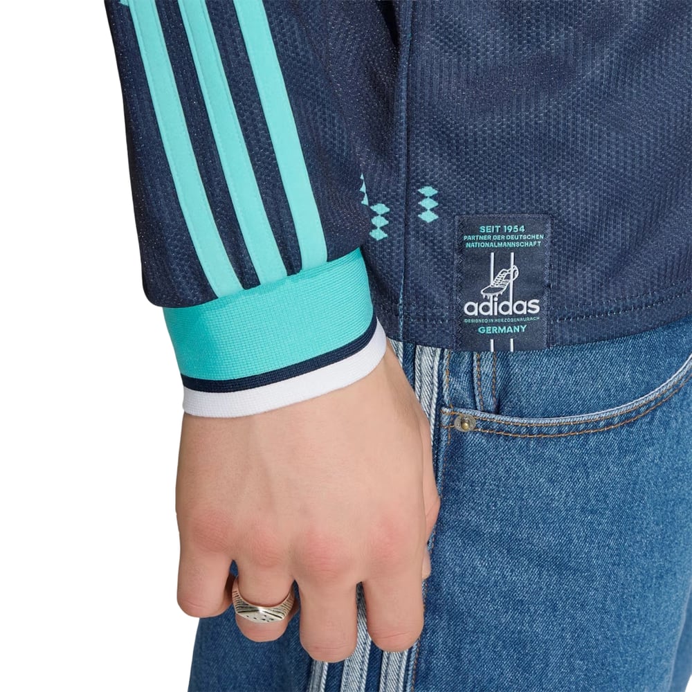 Maglia Coppa del Mondo 2026 Trasferta Maniche Lunghe Germania Donna