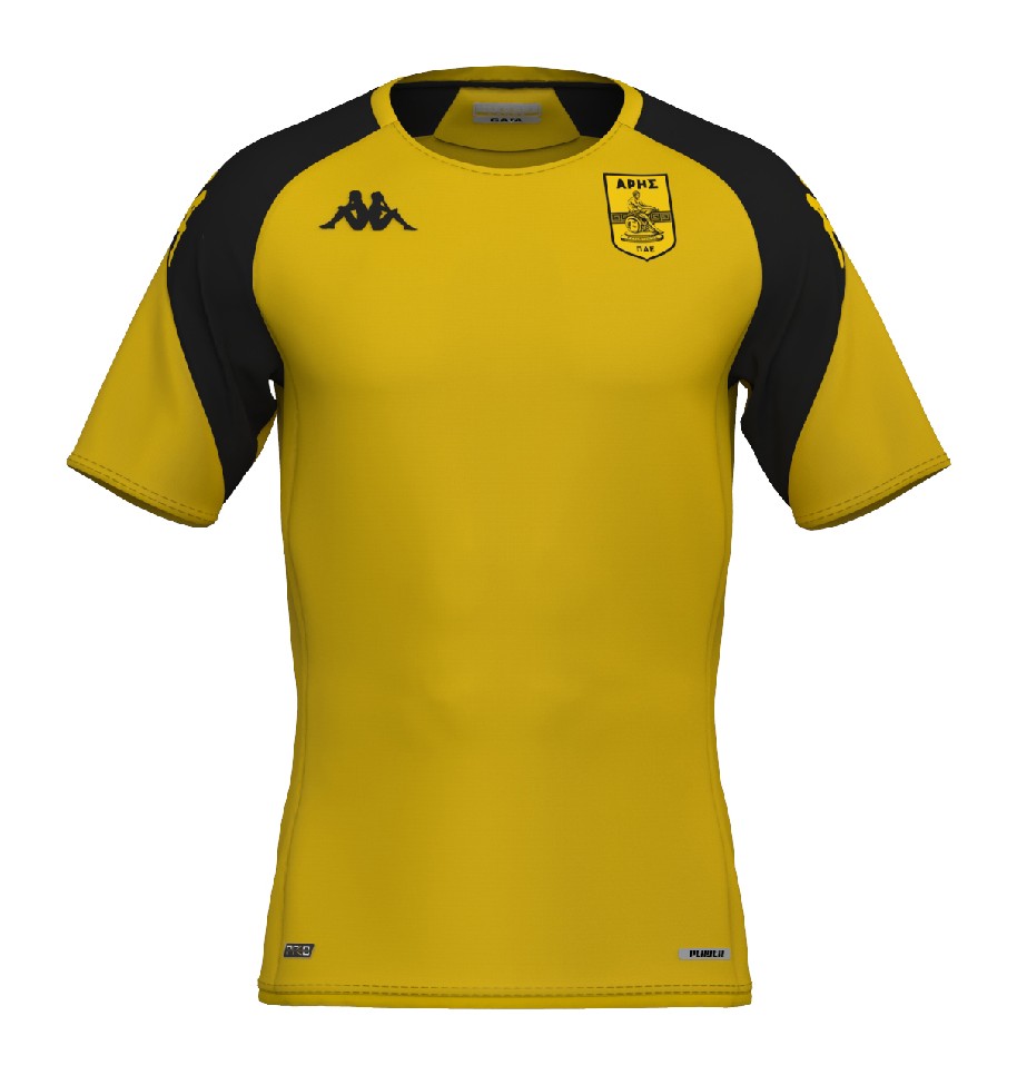Kid's Aris FC 2023/24 Third Authentic Training Shirt - Yellow