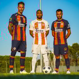 Kid's Montpellier 2023/24 Away Shorts